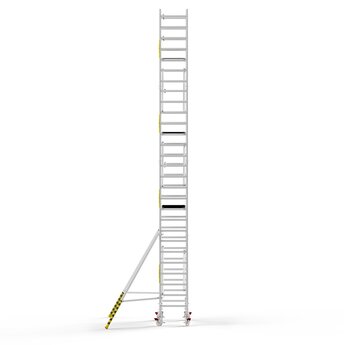 Panthera Panthera Basic geschoord rolsteiger carbon vloer 75x245x9,2m werkhoogte