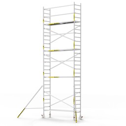Panthera Panthera Basic geschoord rolsteiger carbon vloer 75x305x9,2m werkhoogte