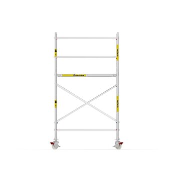 Panthera Panthera Basic geschoord rolsteiger carbon vloer 90x185x4,2m werkhoogte