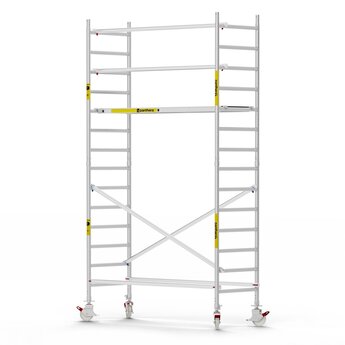 Panthera Panthera Basic geschoord rolsteiger carbon vloer 90x245x5,2m werkhoogte