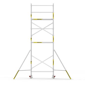 Panthera Panthera Basic geschoord rolsteiger carbon vloer 90x185x7,2m werkhoogte