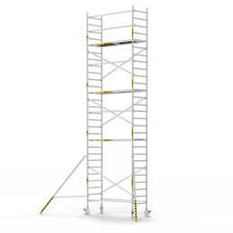 Panthera Panthera Basic geschoord rolsteiger carbon vloer 90x245x9,2m werkhoogte