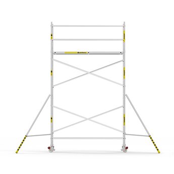 Panthera Panthera Basic geschoord rolsteiger 135x305x6,2m werkhoogte