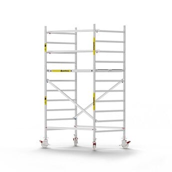 Panthera Panthera Basic geschoord rolsteiger carbon vloer 135x185x4,2m werkhoogte