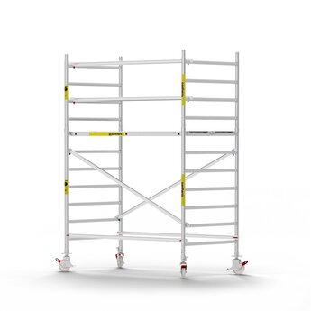 Panthera Panthera Basic geschoord rolsteiger carbon vloer 135x245x4,2m werkhoogte
