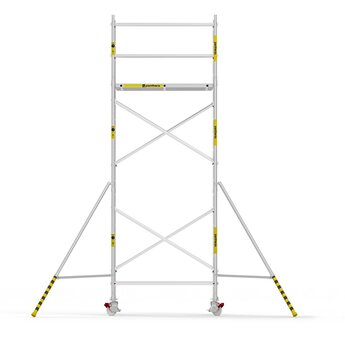 Panthera Panthera Basic geschoord rolsteiger carbon vloer 135x185x6,2m werkhoogte