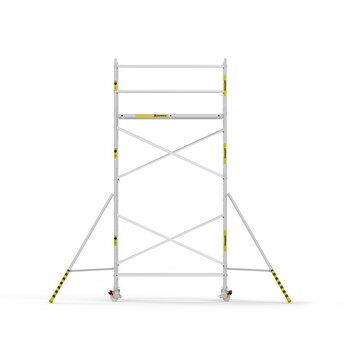 Panthera Panthera Basic geschoord rolsteiger carbon vloer 135x245x6,2m werkhoogte