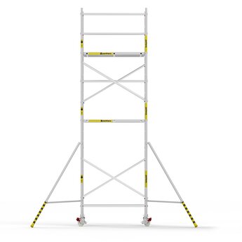Panthera Panthera Basic geschoord rolsteiger carbon vloer 135x185x7,2m werkhoogte