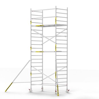 Panthera Panthera Basic geschoord rolsteiger carbon vloer 135x245x7,2m werkhoogte