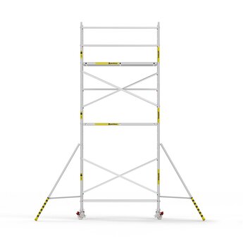 Panthera Panthera Basic geschoord rolsteiger carbon vloer 135x245x7,2m werkhoogte