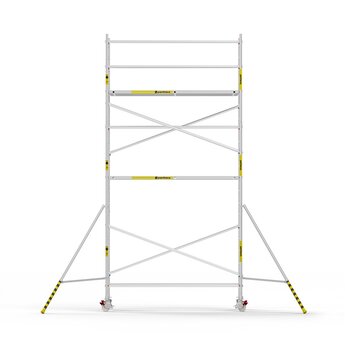 Panthera Panthera Basic geschoord rolsteiger carbon vloer 135x305x7,2m werkhoogte
