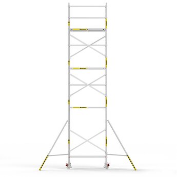 Panthera Panthera Basic geschoord rolsteiger carbon vloer 135x185x9,2m werkhoogte