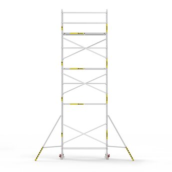 Panthera Panthera Basic geschoord rolsteiger carbon vloer 135x245x9,2m werkhoogte