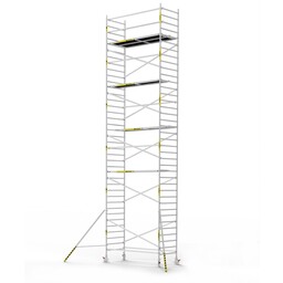 Panthera Panthera Basic geschoord rolsteiger carbon vloer 135x305x12,2m werkhoogte