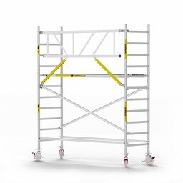 Panthera Panthera Basic met voorloopleuning rolsteiger 90x305x4,2m werkhoogte