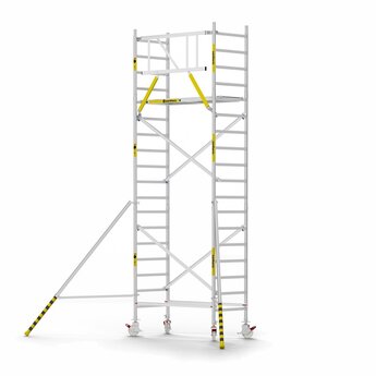 Panthera Panthera Basic met voorloopleuning rolsteiger 90x185x6,2m werkhoogte