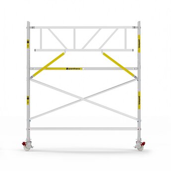 Panthera Panthera Basic met voorloopleuning rolsteiger carbon vloer 90x305x4,2m werkhoogte