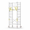 Panthera Panthera Basic met voorloopleuning rolsteiger carbon vloer 90x185x5,2m werkhoogte