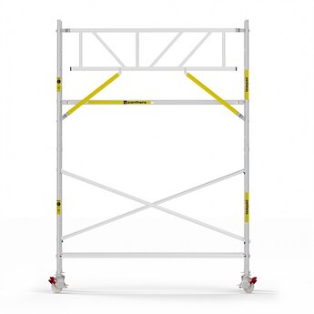 Panthera Panthera Basic met voorloopleuning rolsteiger carbon vloer 90x305x5,2m werkhoogte