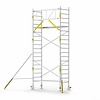 Panthera Panthera Basic met voorloopleuning rolsteiger carbon vloer 90x245x6,2m werkhoogte