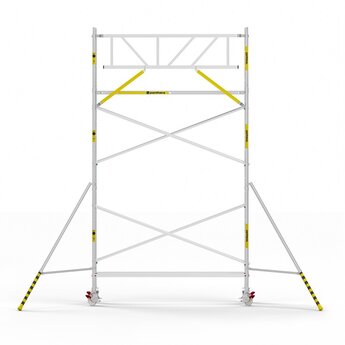 Panthera Panthera Basic met voorloopleuning rolsteiger carbon vloer 90x305x6,2m werkhoogte