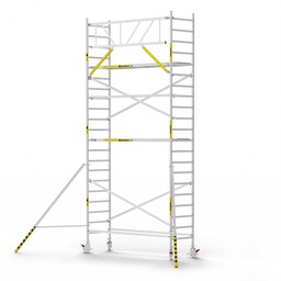 Panthera Panthera Basic met voorloopleuning rolsteiger carbon vloer 90x305x7,2m werkhoogte