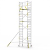 Panthera Panthera Basic met voorloopleuning rolsteiger carbon vloer 90x185x8,2m werkhoogte