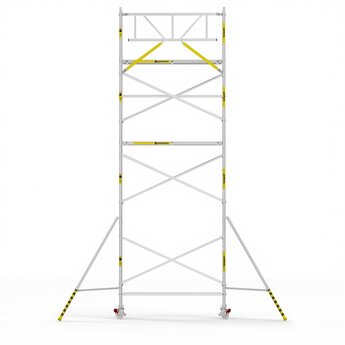 Panthera Panthera Basic met voorloopleuning rolsteiger carbon vloer 90x245x8,2m werkhoogte