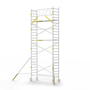 Panthera Panthera Basic met voorloopleuning rolsteiger carbon vloer 90x305x8,2m werkhoogte