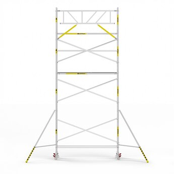 Panthera Panthera Basic met voorloopleuning rolsteiger carbon vloer 90x305x8,2m werkhoogte
