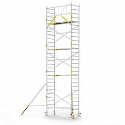 Panthera Panthera Basic met voorloopleuning rolsteiger carbon vloer 90x245x9,2m werkhoogte