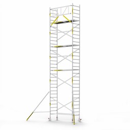 Panthera Panthera Basic met voorloopleuning rolsteiger carbon vloer 90x245x10,2m werkhoogte