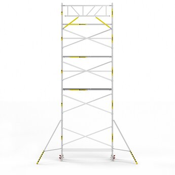 Panthera Panthera Basic met voorloopleuning rolsteiger carbon vloer 90x305x10,2m werkhoogte