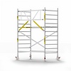 Panthera Panthera Basic met voorloopleuning rolsteiger carbon vloer 135x245x4,2m werkhoogte
