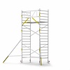 Panthera Panthera Basic met voorloopleuning rolsteiger carbon vloer 135x245x6,2m werkhoogte