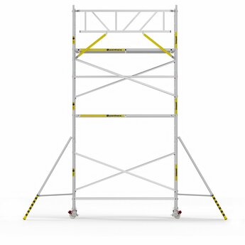 Panthera Panthera Basic met voorloopleuning rolsteiger carbon vloer 135x305x7,2m werkhoogte