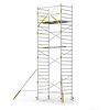 Panthera Panthera Basic met voorloopleuning rolsteiger carbon vloer 135x245x8,2m werkhoogte