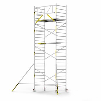 Panthera Panthera Basic met voorloopleuning rolsteiger carbon vloer 135x245x8,2m werkhoogte