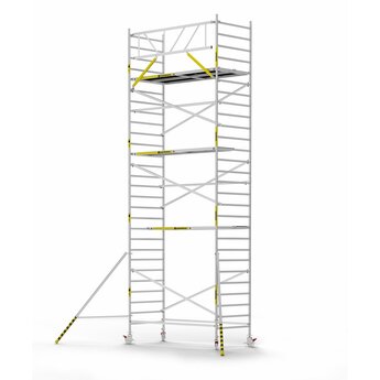 Panthera Panthera Basic met voorloopleuning rolsteiger carbon vloer 135x305x9,2m werkhoogte