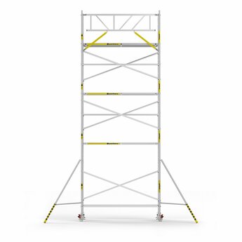 Panthera Panthera Basic met voorloopleuning rolsteiger carbon vloer 135x305x9,2m werkhoogte
