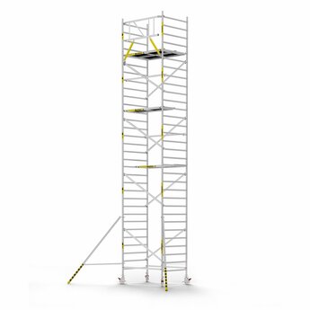 Panthera Panthera Basic met voorloopleuning rolsteiger carbon vloer 135x185x10,2m werkhoogte