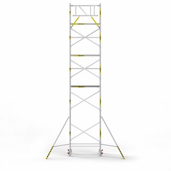 Panthera Panthera Basic met voorloopleuning rolsteiger carbon vloer 135x185x10,2m werkhoogte