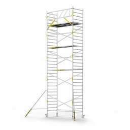 Panthera Panthera Basic met voorloopleuning rolsteiger carbon vloer 135x305x10,2m werkhoogte