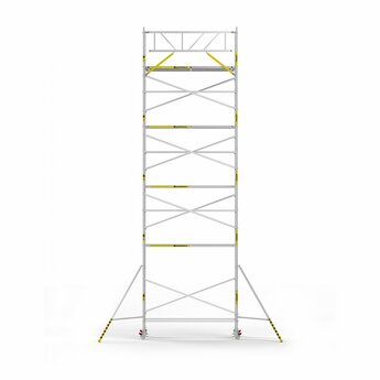Panthera Panthera Basic met voorloopleuning rolsteiger carbon vloer 135x305x11,2m werkhoogte