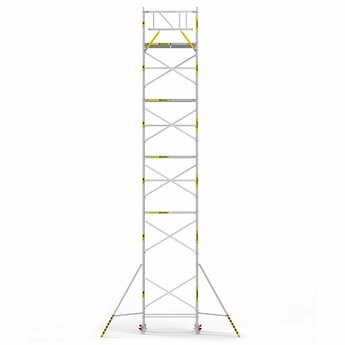 Panthera Panthera Basic met voorloopleuning rolsteiger carbon vloer 135x185x12,2m werkhoogte