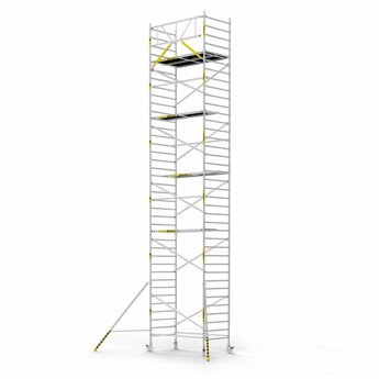 Panthera Panthera Basic met voorloopleuning rolsteiger carbon vloer 135x245x12,2m werkhoogte
