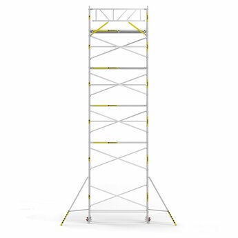 Panthera Panthera Basic met voorloopleuning rolsteiger carbon vloer 135x305x12,2m werkhoogte