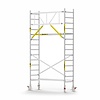 Panthera Panthera Basic met voorloopleuning rolsteiger carbon vloer 75x245x5,2m werkhoogte