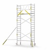 Panthera Panthera Basic met voorloopleuning rolsteiger carbon vloer 75x245x6,2m werkhoogte