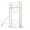 Panthera Panthera Basic met voorloopleuning rolsteiger carbon vloer 75x305x6,2m werkhoogte